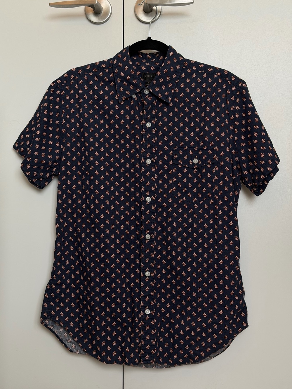 J. Crew - Classic Stretch Men’s Short Sleeve Button Up